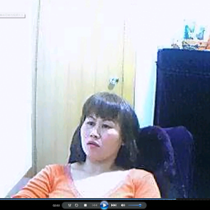 0053- Hackedcam Another Chinese woman is masturbating in front of her computer