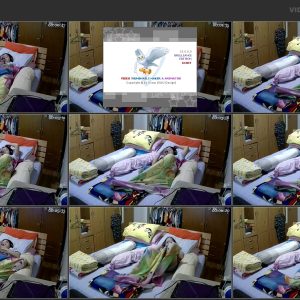 0267- IPCAM chinese girl masturbate orgasm on bed
