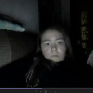 0337- RATCAM America girl masturbation watching porn
